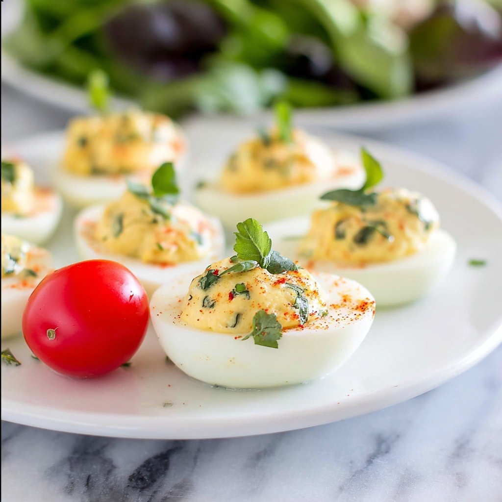Deviled Guacamole Eggs Recipe - Recipe Image