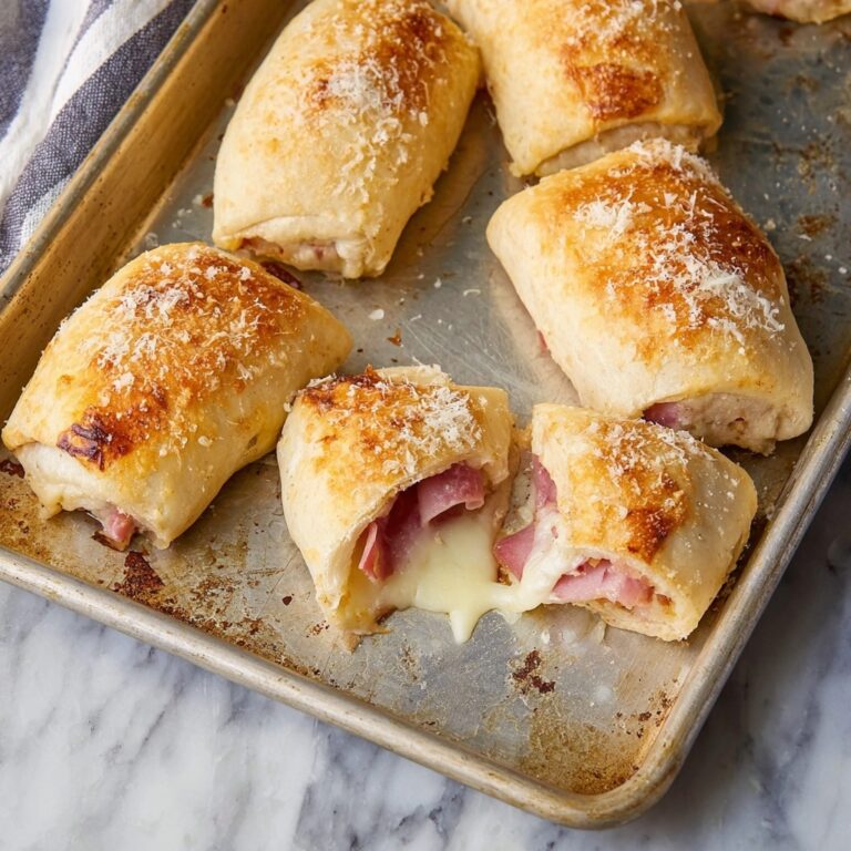 Baked Ham and Cheese Mozzarella Sticks Recipe
