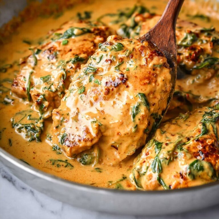 Tuscan Chicken with Sun-Dried Tomatoes and Parmesan Recipe