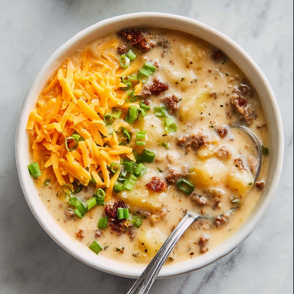 Cheeseburger Soup Recipe - Recipe Image