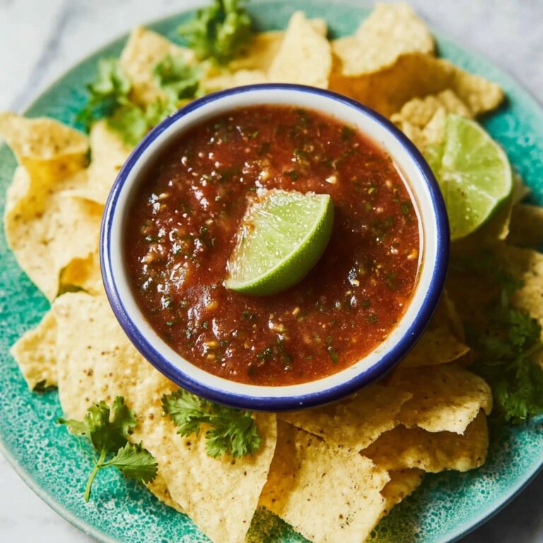 Easy Homemade Blender Salsa Recipe