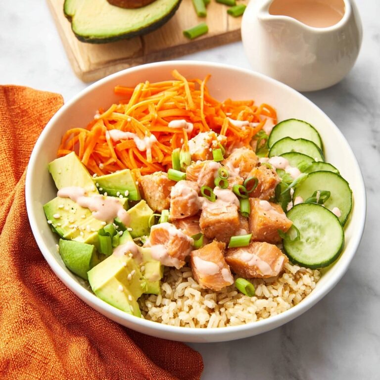 Salmon Bowls with Honey-Soy Glaze and Bang Bang Sauce Recipe