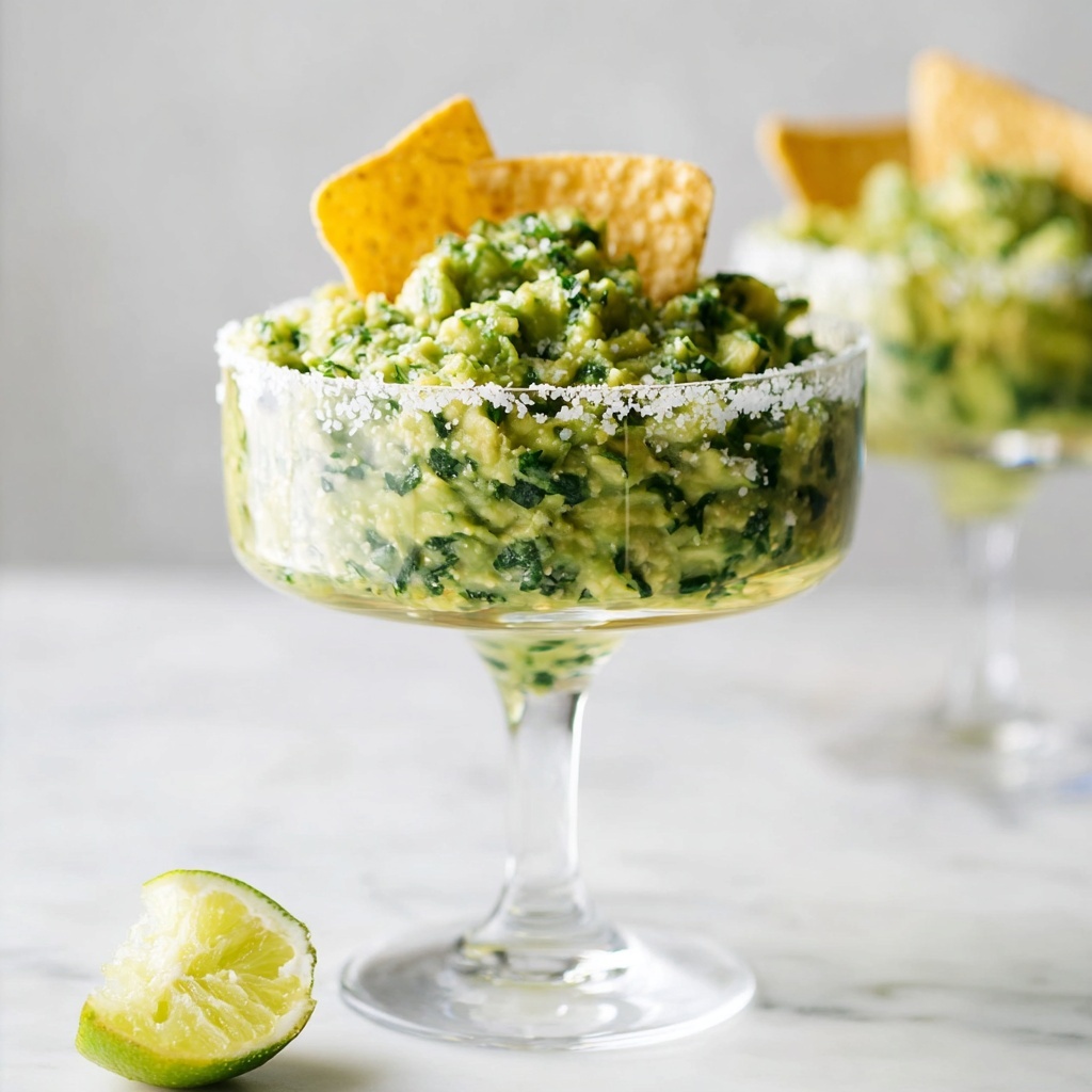 Margarita Guacamole Dip with Tequila Recipe - Recipe Image