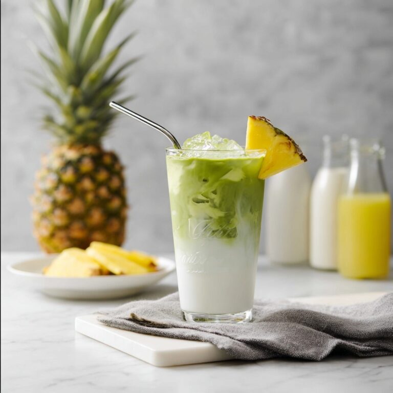 Pineapple Matcha (Copycat Starbucks Recipe) Recipe