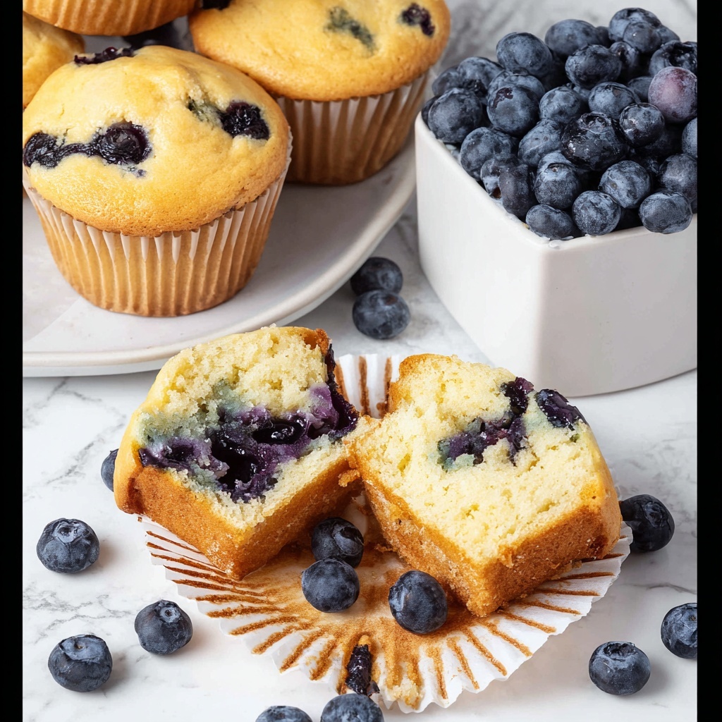 Blueberry Muffins with Pancake Mix Recipe - Recipe Image