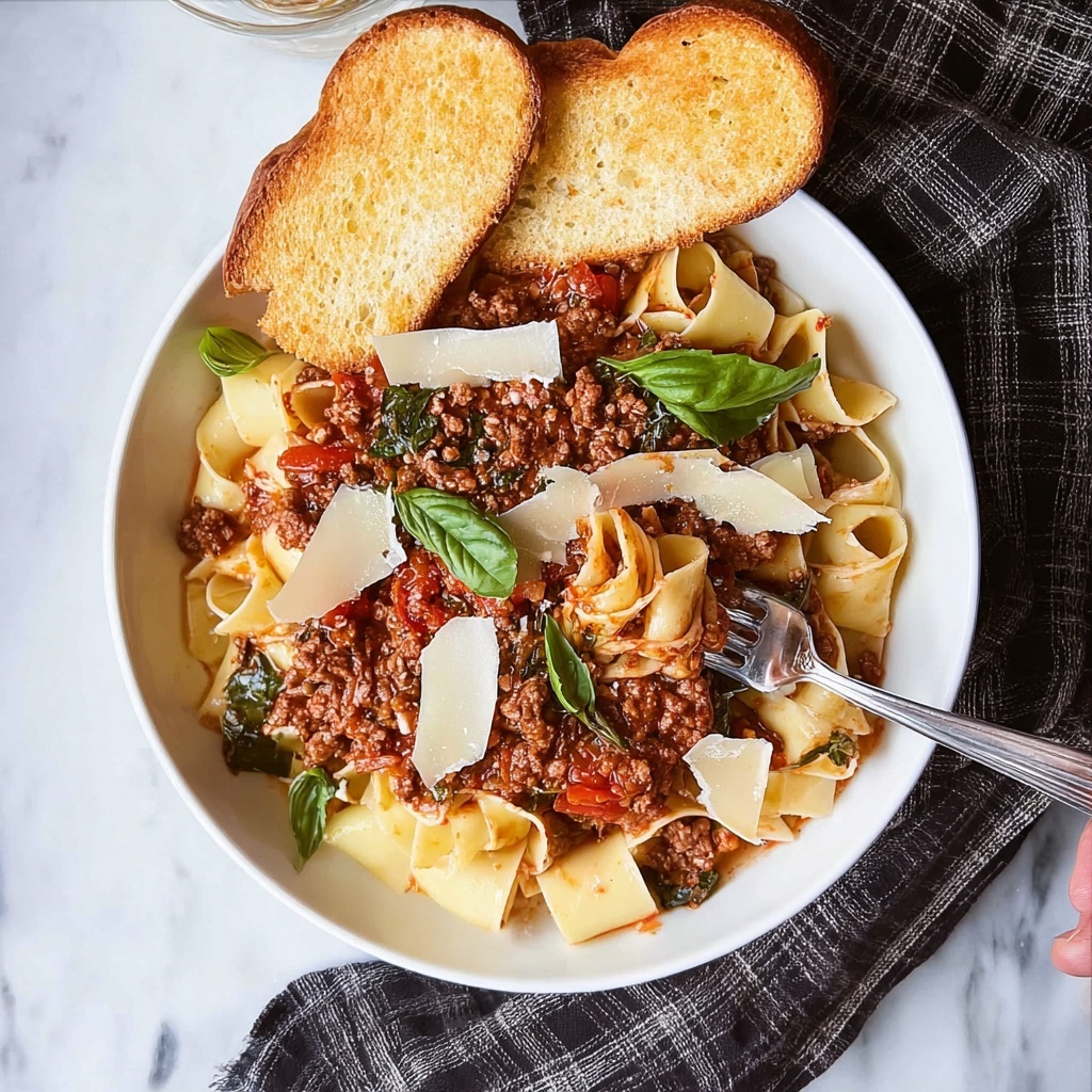Classic Slow-Simmered Beef Bolognese Recipe - Recipe Image