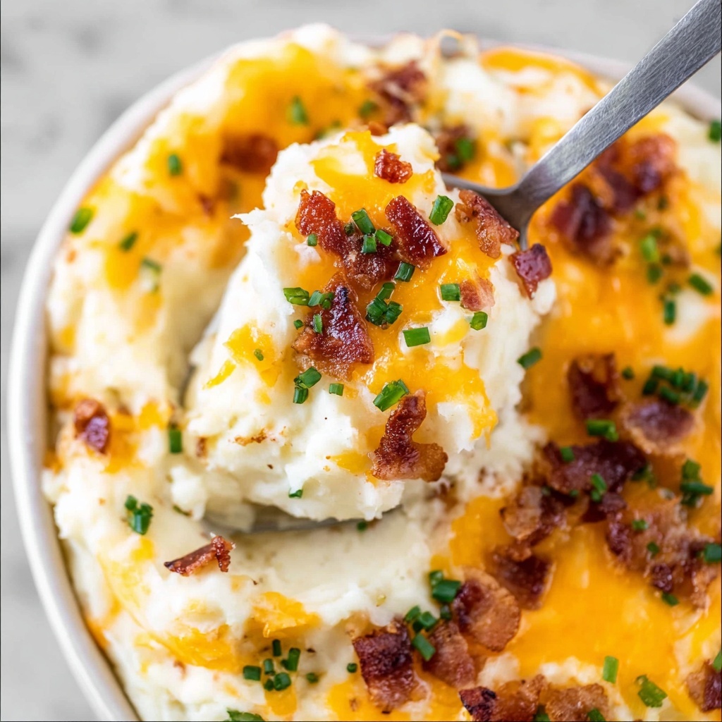Loaded Mashed Potato Casserole Recipe - Recipe Image