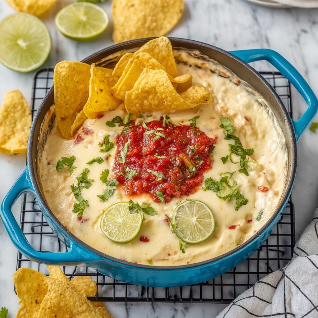 Vegan Queso with Tomatoes and Cilantro Recipe - Recipe Image