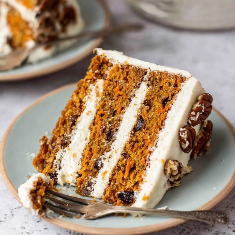 Homemade Carrot Cake Recipe