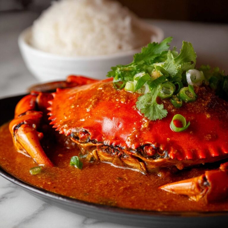 Singapore Chilli Crab Recipe