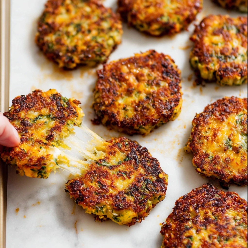 Cheesy Chicken Mince Fritters with Broccoli Recipe - Recipe Image
