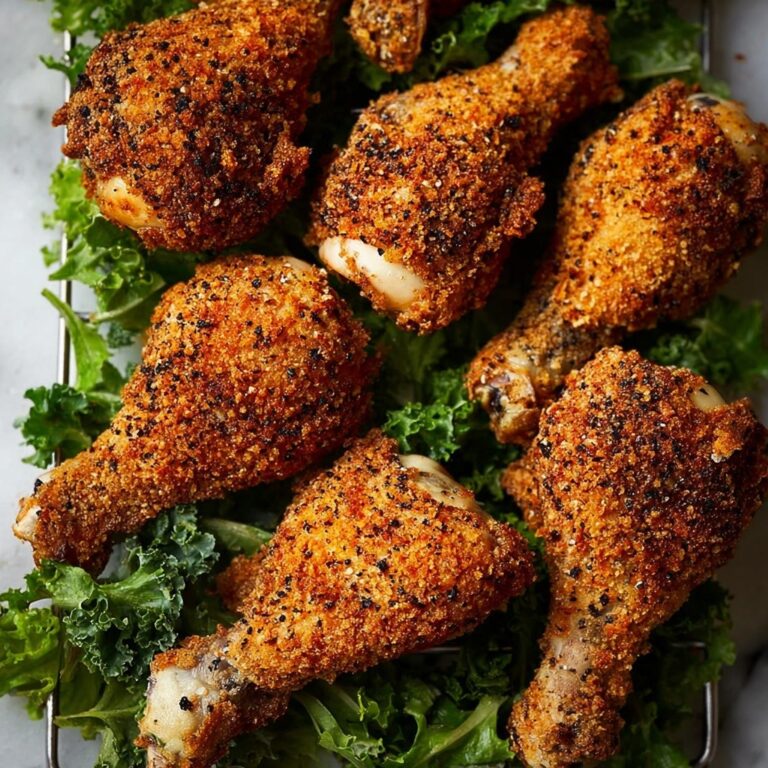 Crunchy Crumbed Chicken Drumsticks Recipe