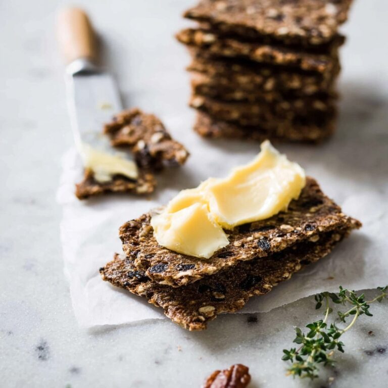 Homemade Gourmet Cranberry Spiced Crackers Recipe
