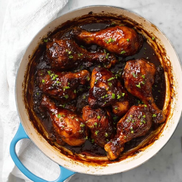 5 Ingredient Sticky Stove Top Balsamic Drumsticks Recipe