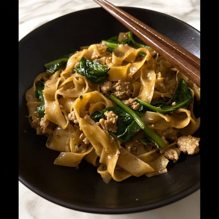 Pad See Ew – Thai Stir Fried Noodles Recipe