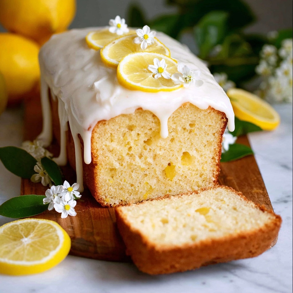 Glazed Lemon Loaf Recipe - Recipe Image