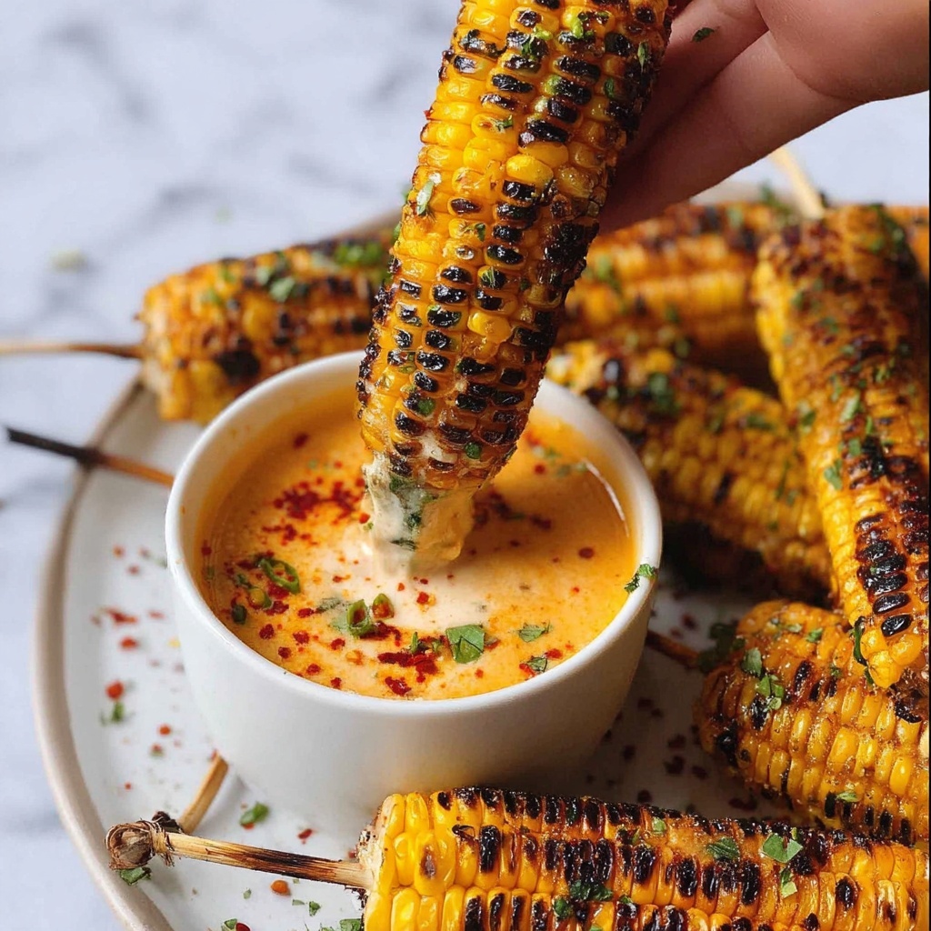 Corn Ribs with Garlic, Smoked Paprika, and Fresh Herbs Recipe - Recipe Image