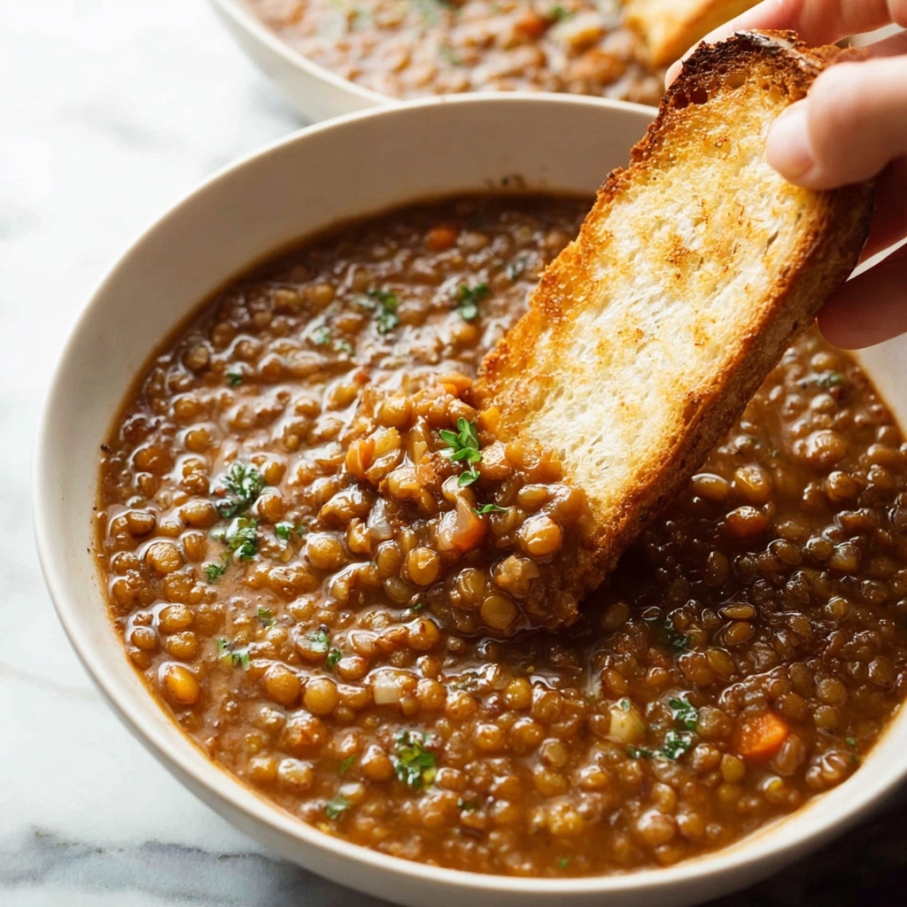 Lentil Soup with Lemon and Spices Recipe - Recipe Image