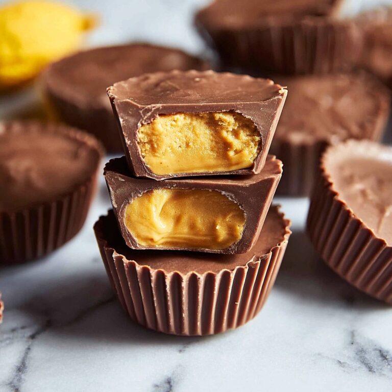 Homemade Reese’s Peanut Butter Cups Recipe