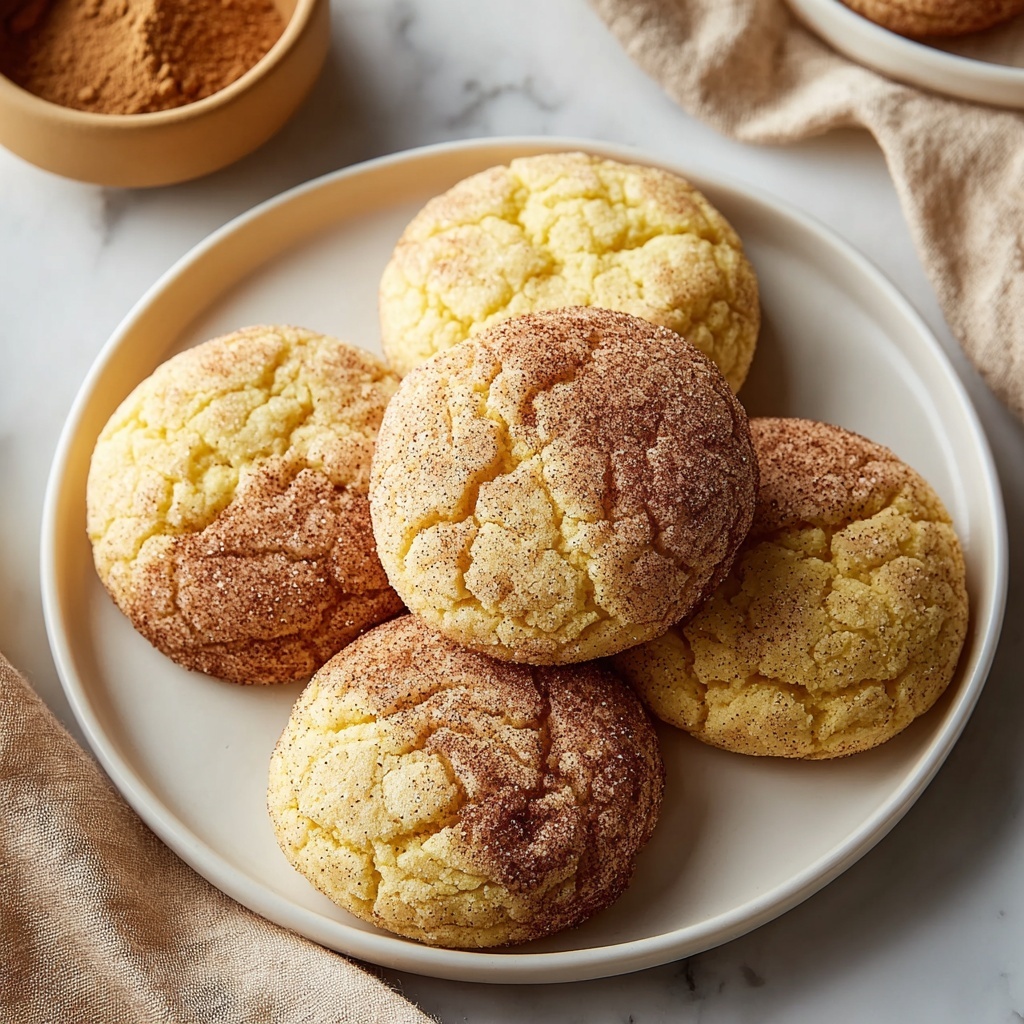 Soft and Chewy Snickerdoodle Cookies Recipe - Recipe Image