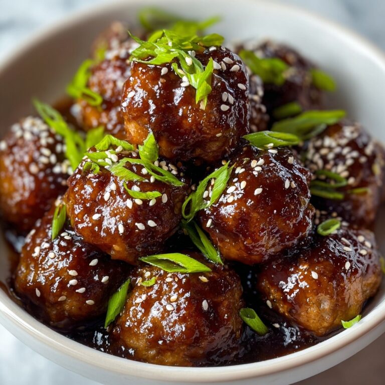 Slow Cooker Honey Garlic Meatballs Recipe