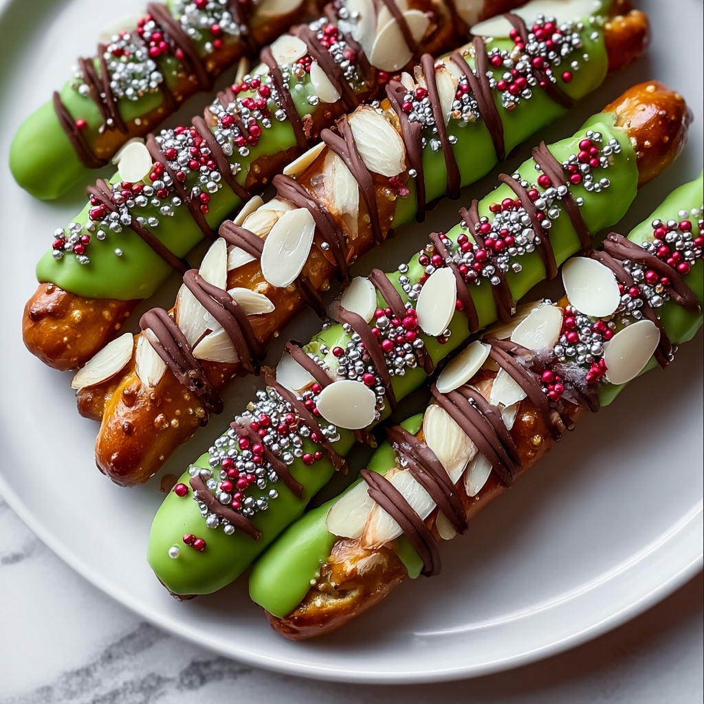 Witch Finger Pretzel Rods Recipe - Recipe Image