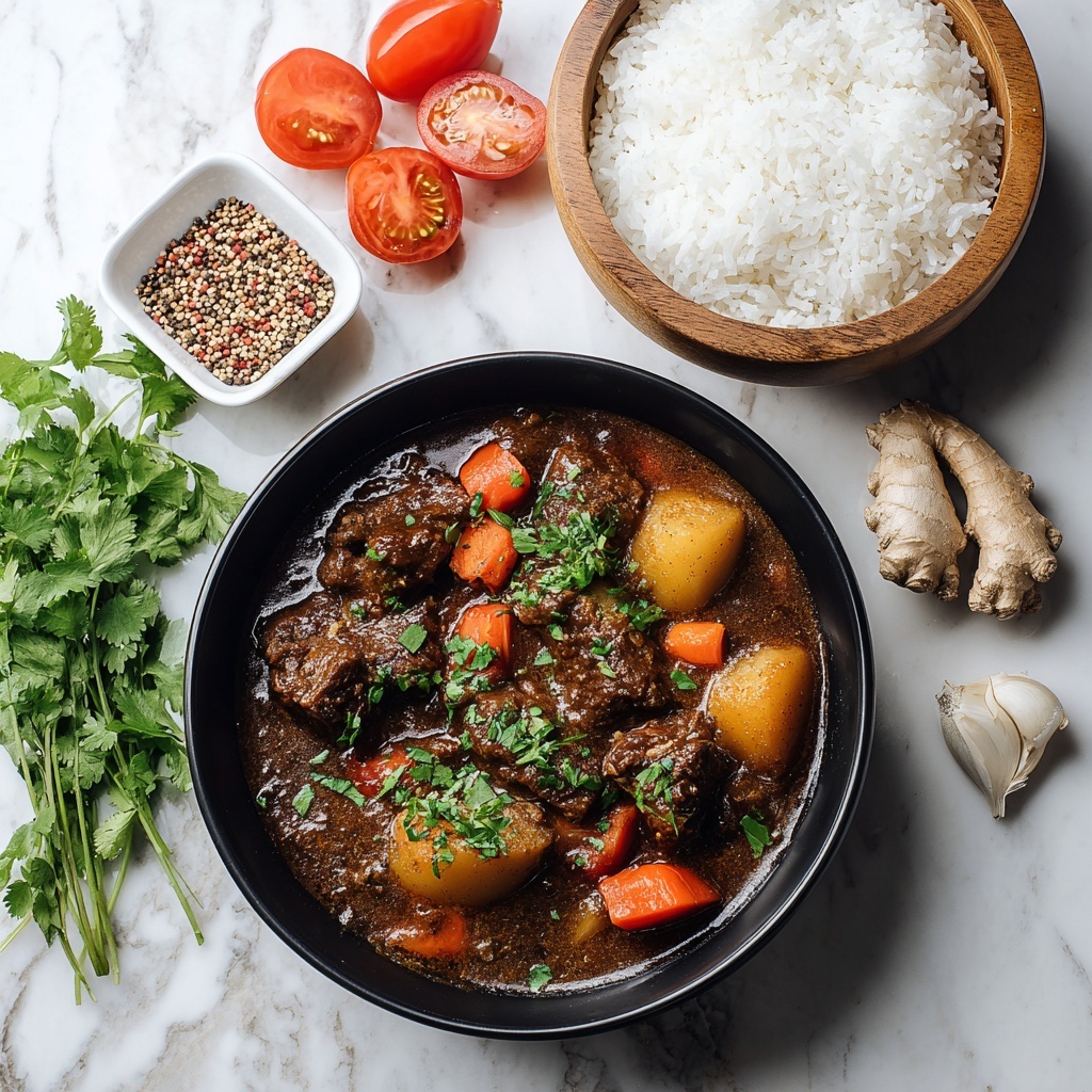 Slow Cooker Beef Curry Recipe - Recipe Image
