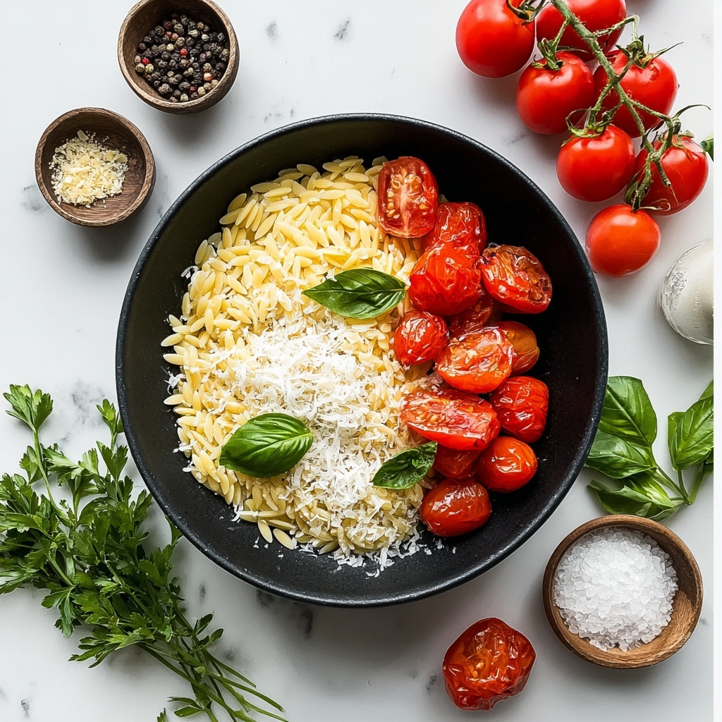 Mediterranean Orzo Pasta Salad Recipe - Recipe Image