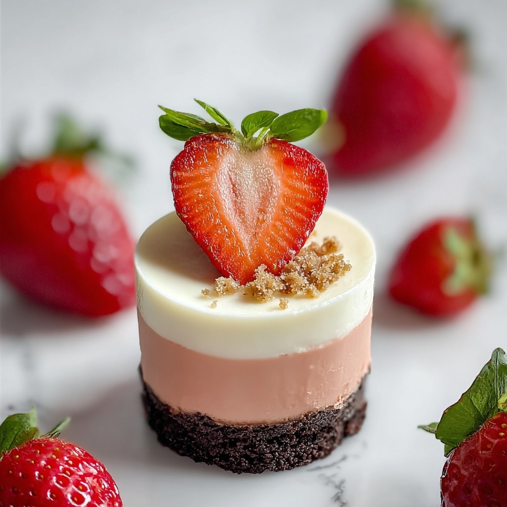 Fresh Strawberry Cheesecake Cups Recipe - Recipe Image