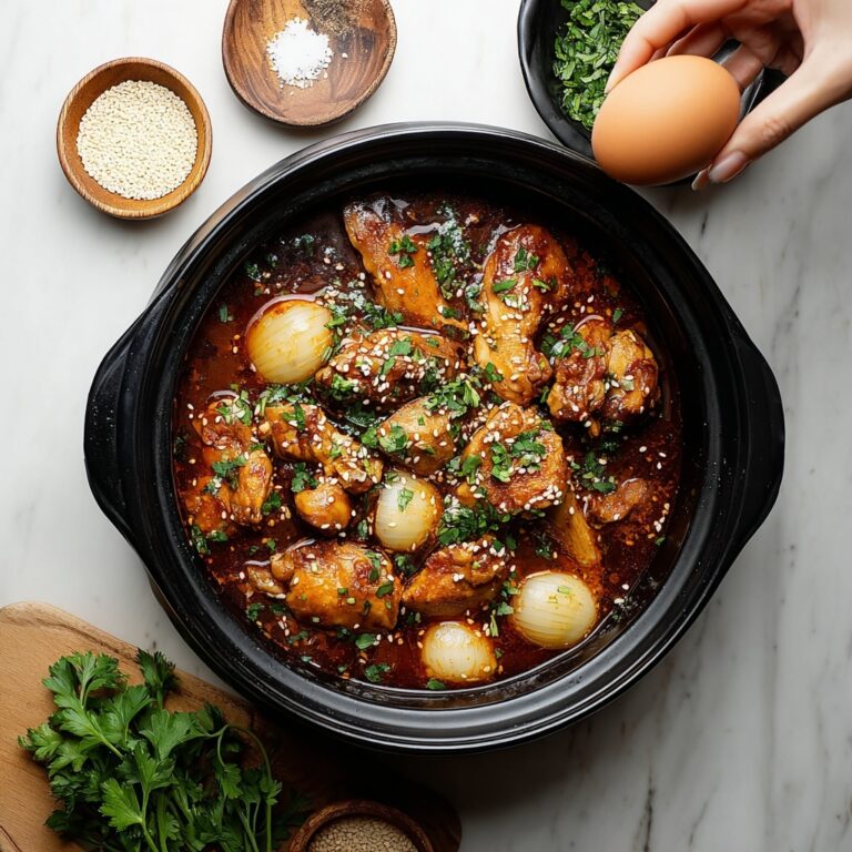Jjimdak Korean Braised Chicken Recipe