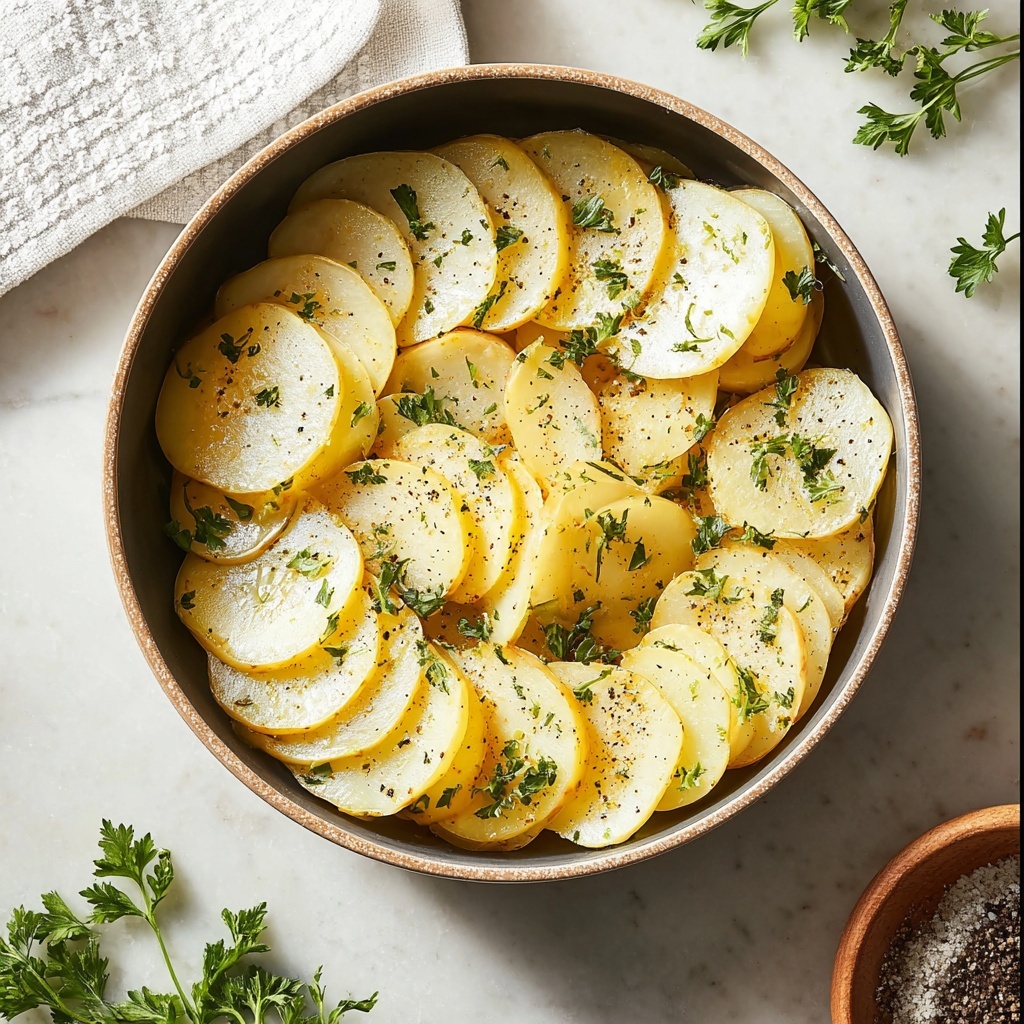 Air Fryer Crispy Seasoned Potato Slices Recipe - Recipe Image