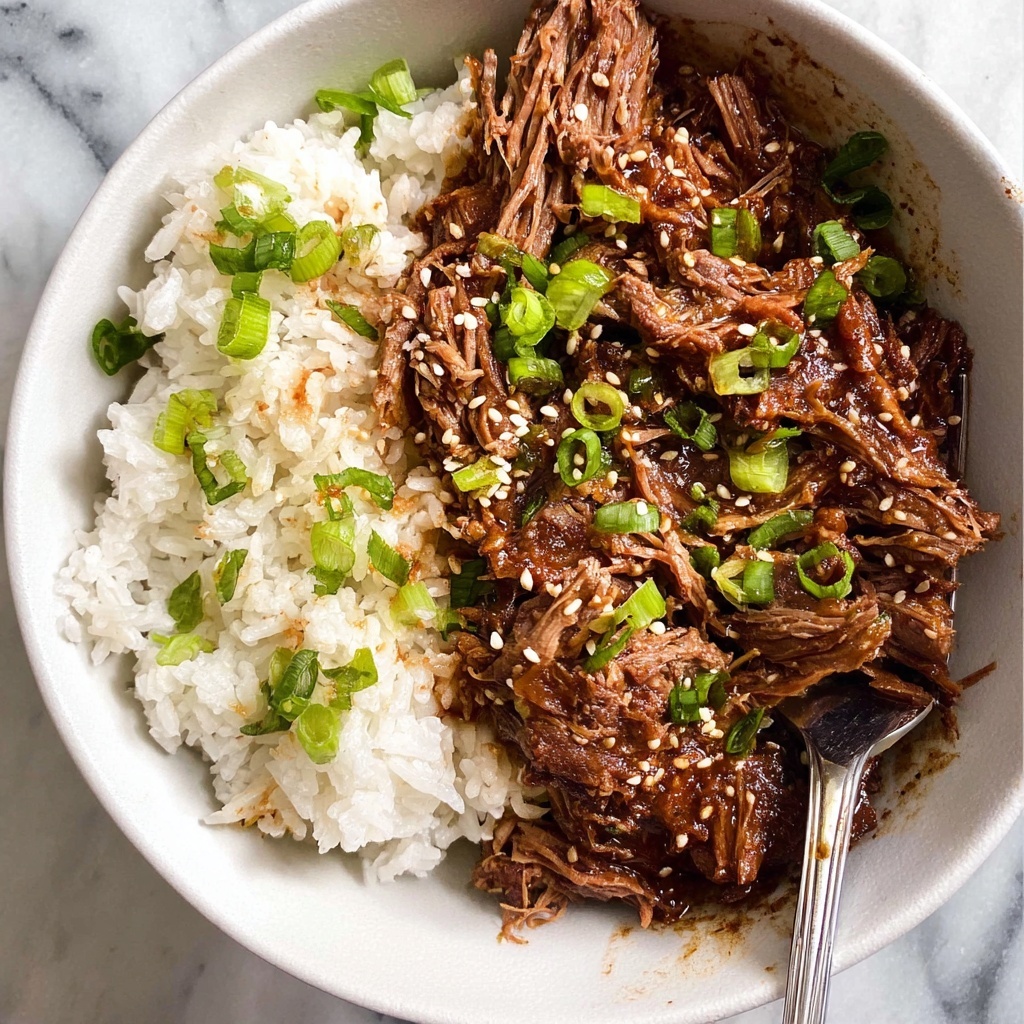 Slow Cooker Korean Beef Recipe - Recipe Image