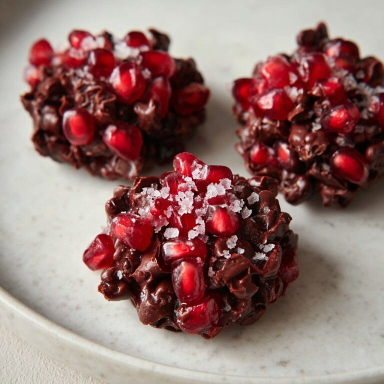 Pomegranate Dark Chocolate Bites Recipe