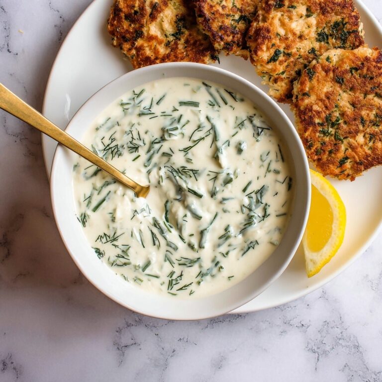 Dill Sauce with Greek Yogurt, Capers, and Lemon Recipe