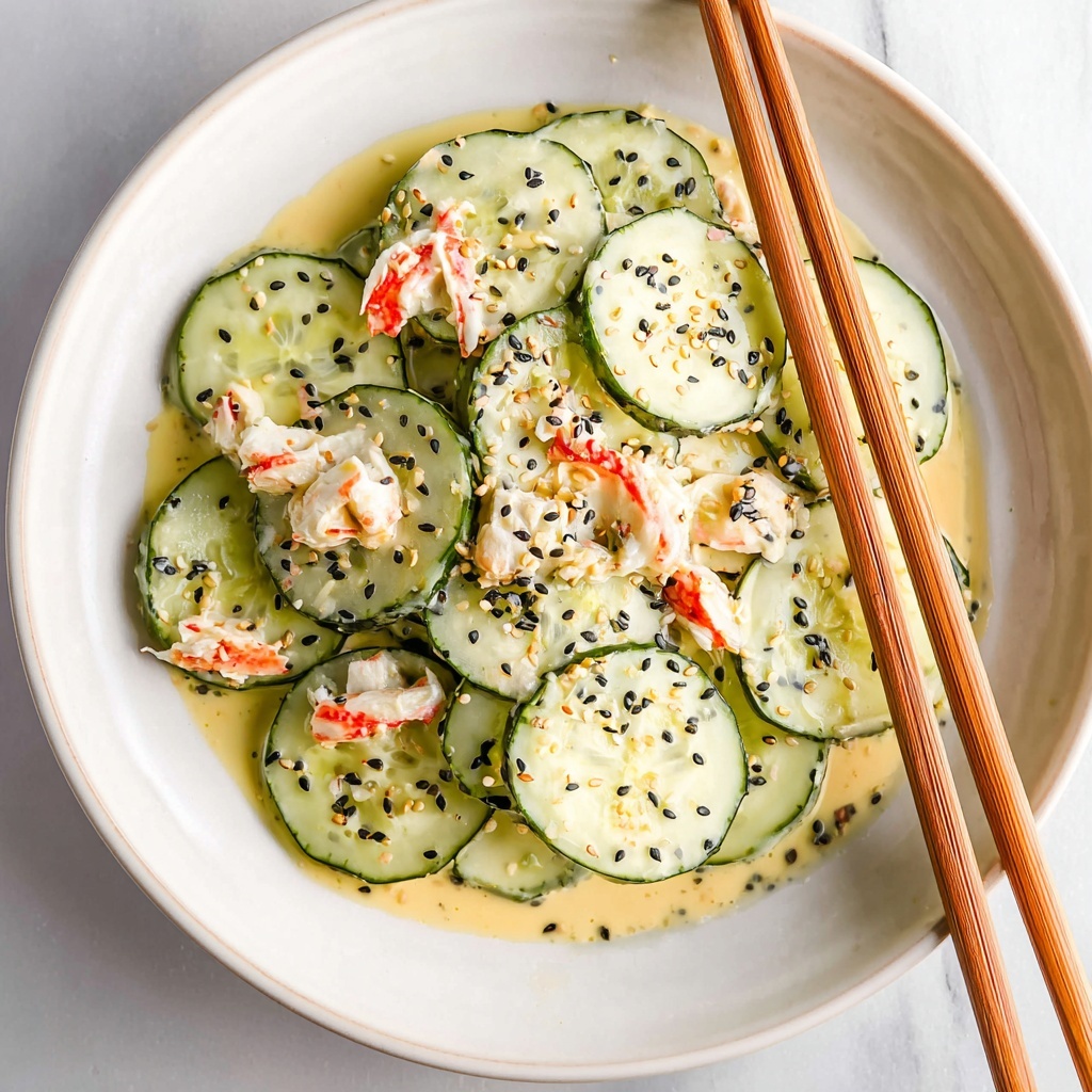 California Roll Cucumber Salad Recipe - Recipe Image