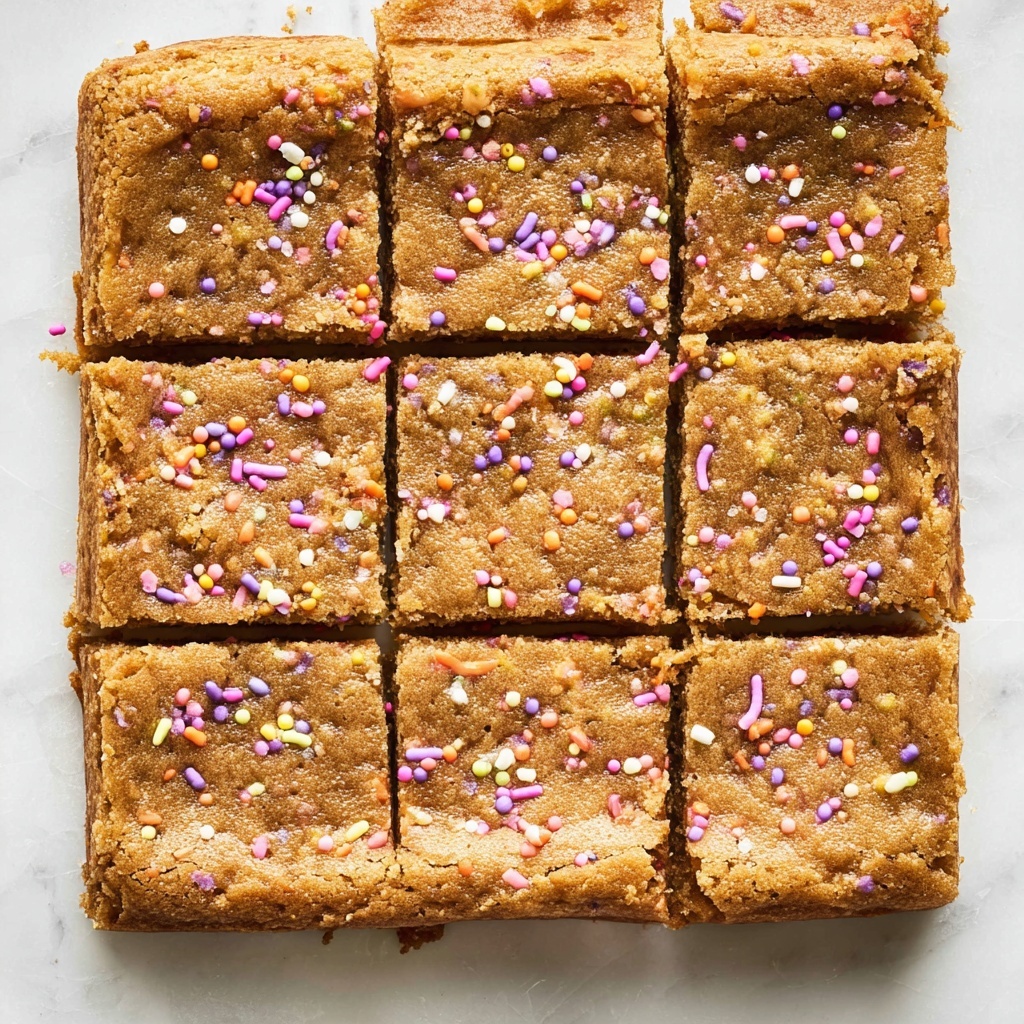 Healthier Sugar Cookie Bars Recipe - Recipe Image