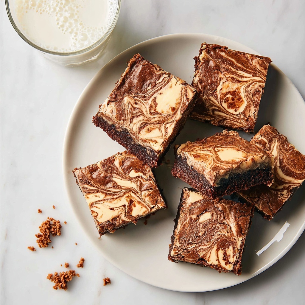 Tahini Brownies Recipe - Recipe Image
