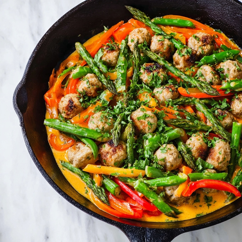 Thai Red Curry Turkey Meatballs Recipe - Recipe Image