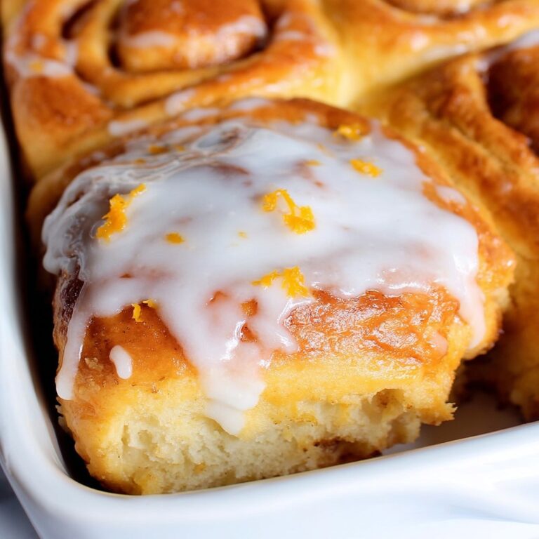 Meyer Lemon Sweet Rolls Recipe