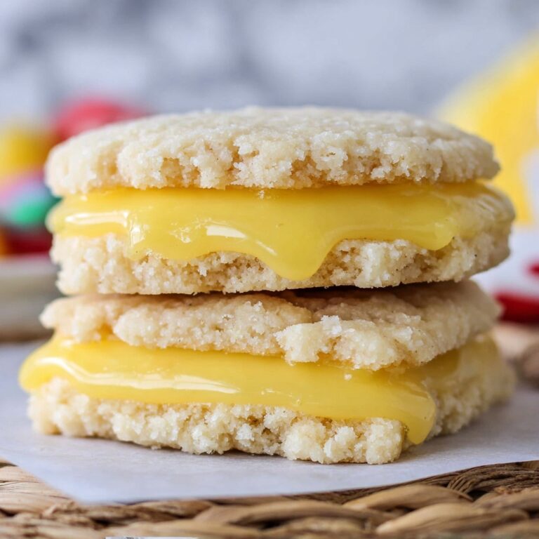 Lemon Curd Sugar Cookie Sandwiches Recipe
