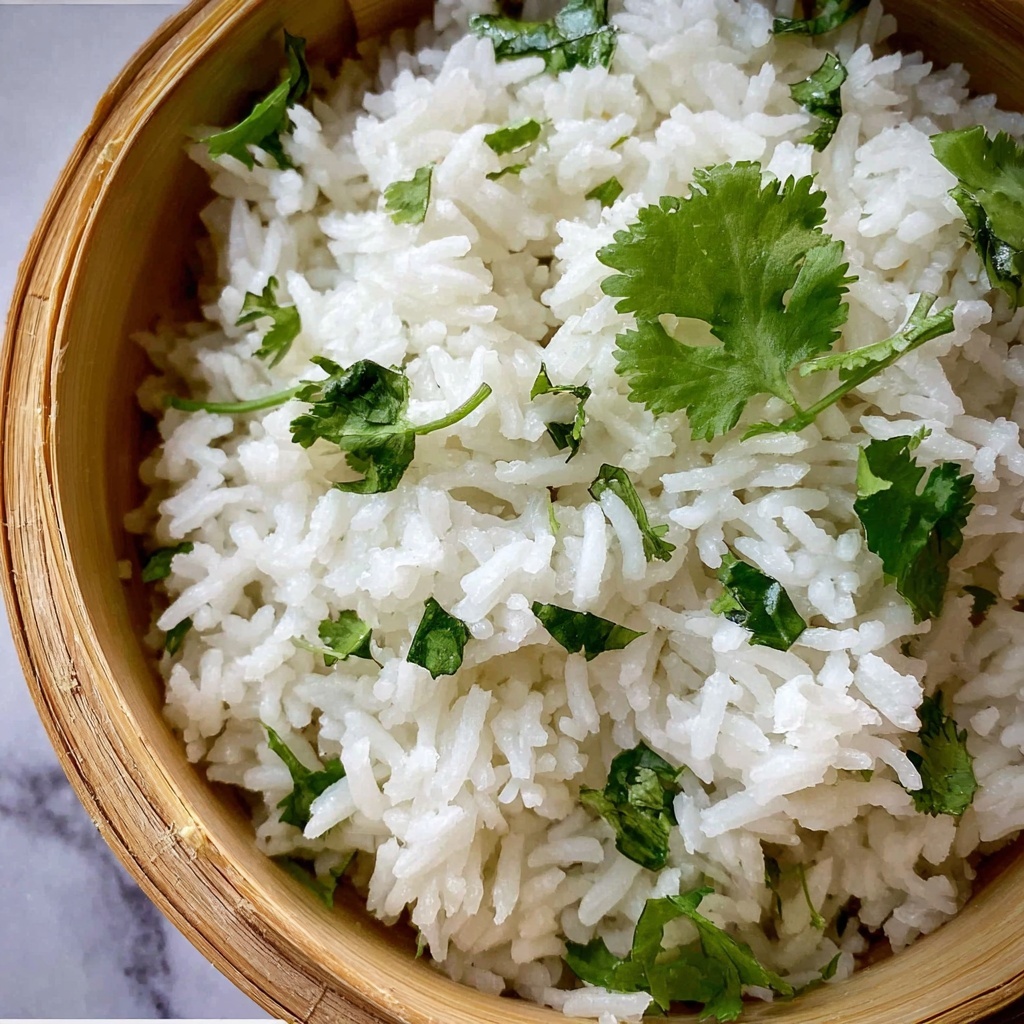 Coconut Jasmine Rice with Cilantro Recipe - Recipe Image