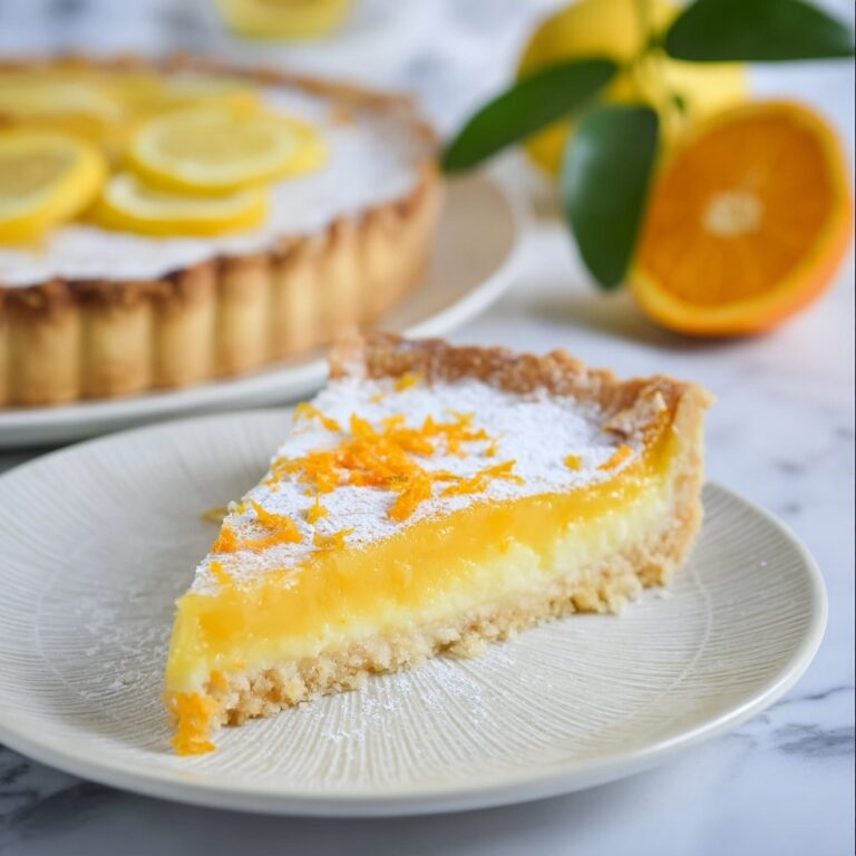 Meyer Lemon Tart Recipe