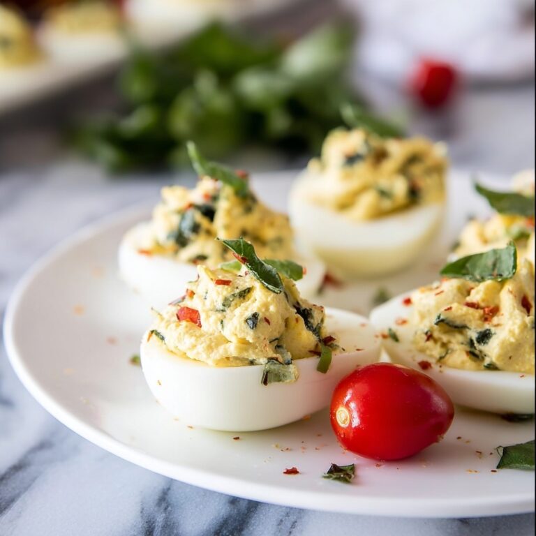 Deviled Guacamole Eggs Recipe