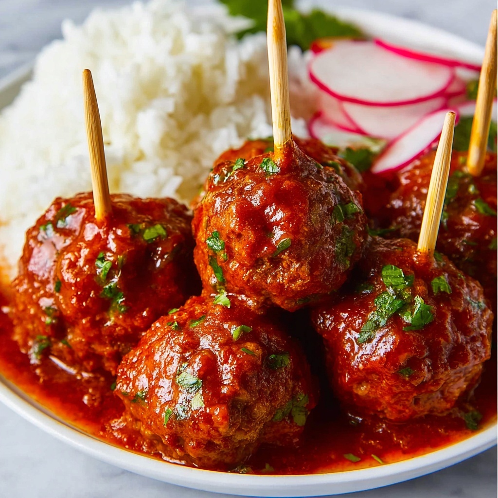 Easy Baked Mexican Meatballs Recipe - Recipe Image