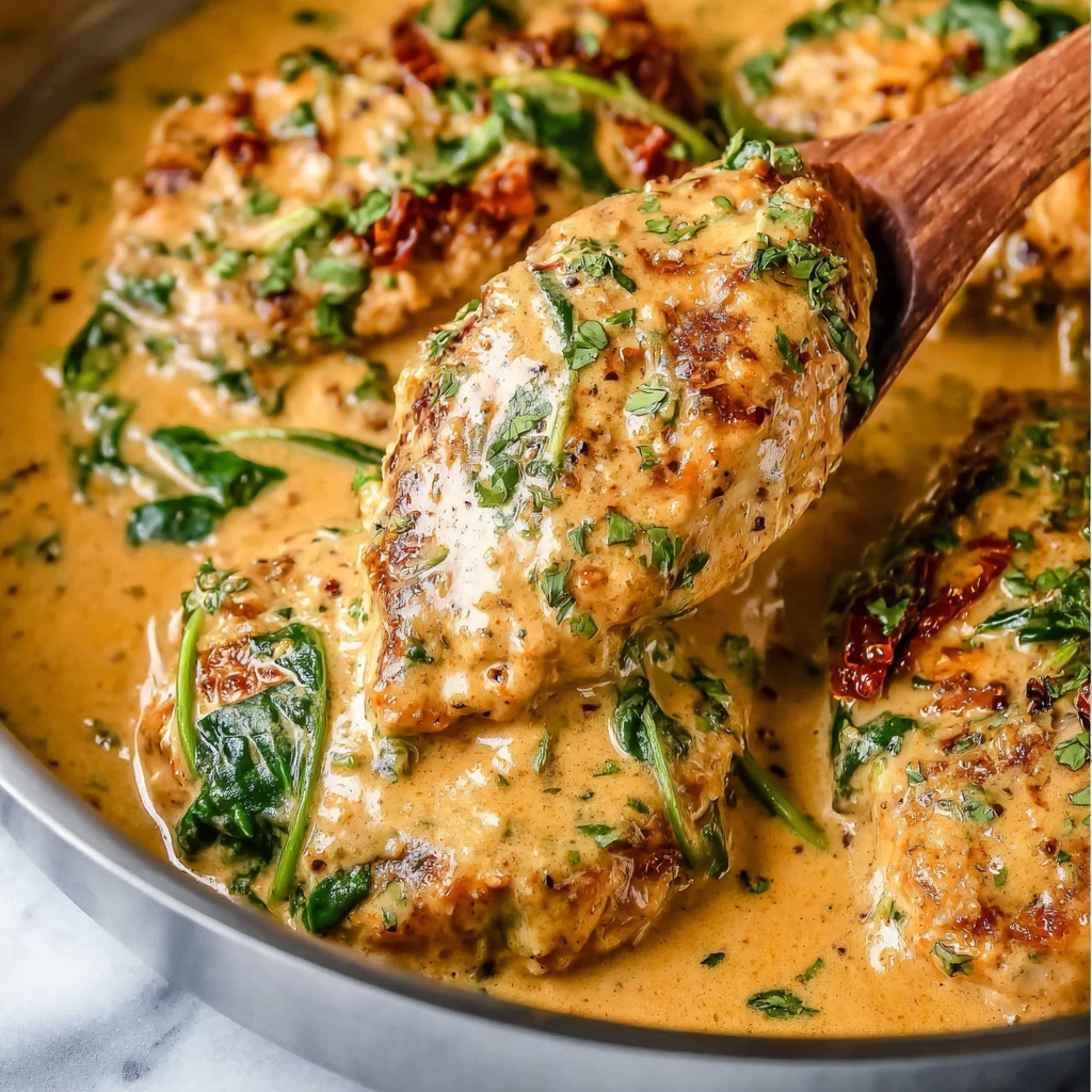 Tuscan Chicken with Sun-Dried Tomatoes and Parmesan Recipe - Recipe Image