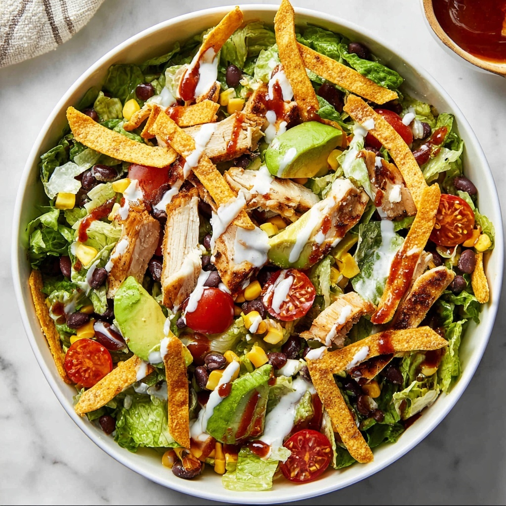 BBQ Chicken Salad Recipe - Recipe Image