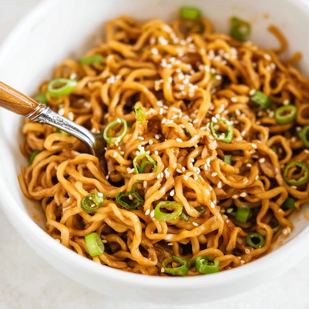 Easy Sesame Noodles with Garlic, Ginger, and Peanuts Recipe - Recipe Image