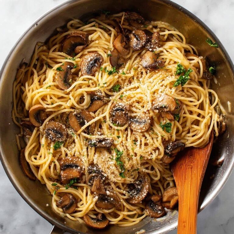Creamy Mushroom Pasta Recipe