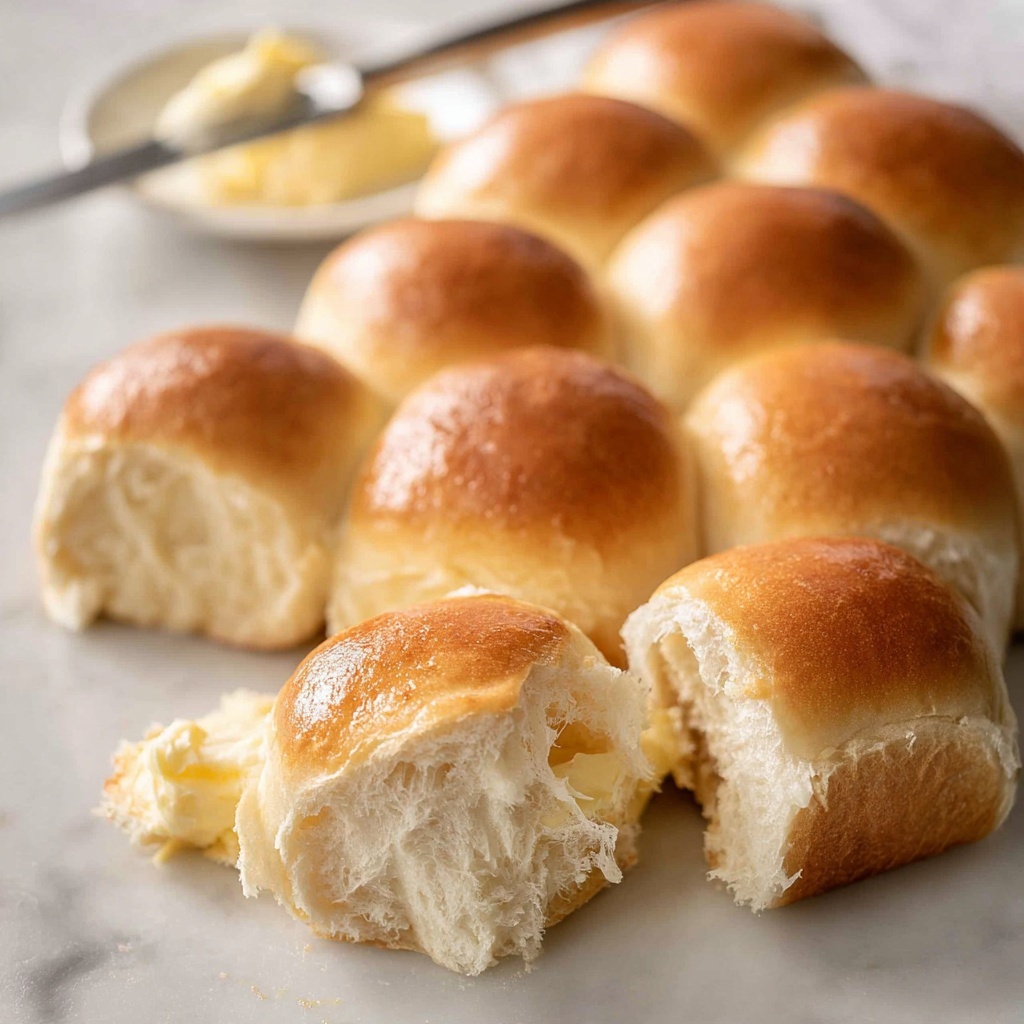 Soft No-Knead Dinner Rolls Recipe - Recipe Image
