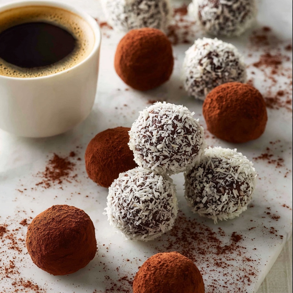 Easy Chocolate Truffles Recipe - Recipe Image